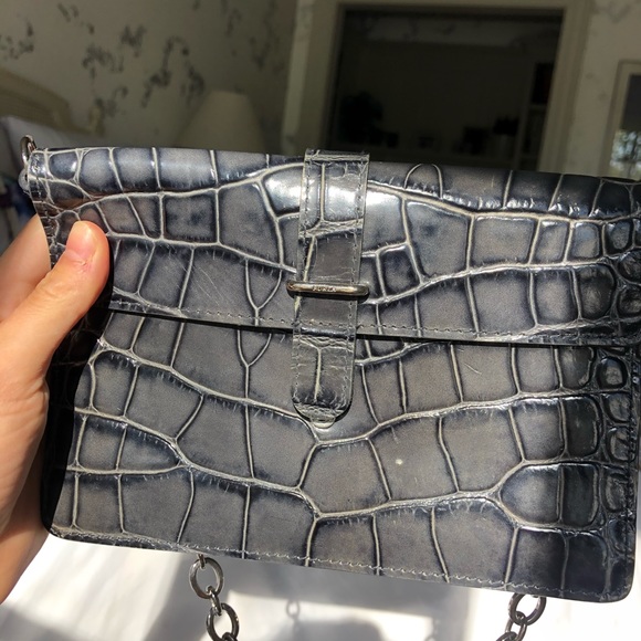 Furla crocodile mini bag - Picture 2 of 3
